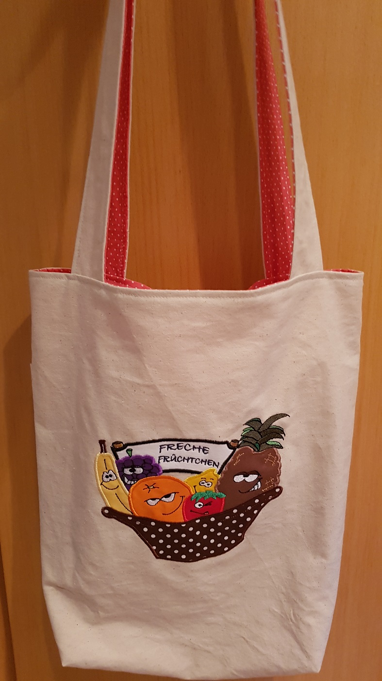 Pinova mit Applikation - Freche Früchtchen